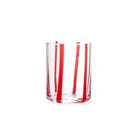 H&h 6 Vasos Veneziani de Vidrio Adornado CL 33