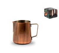 H&H Lattiera Servire In Acciaio Inox 18/10 Colore Rame Lt0,35