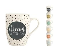 H&H 8239668 Taza Enjoy in New Bone China, multicolor, CC 350, Ceramic