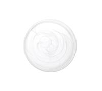 H&H Alabastro - Juego de 6 Platos de Fruta, Cristal, Blanco, 21 cm, 21 x 21 x 2 cm, 6 Unidades