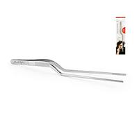 H&H, Alessandro Borghese - Pinzas de Cocina de Acero Inoxidable, 3 x 2.5 x 21 cm
