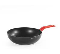 H&H Alessandro Borghese Wok Antiadherente, Hot Spot, aluminio, 28 cm