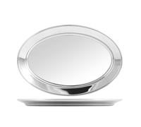 H&h Bandeja Inoxidable Ovalada 35 Cm Utensilios