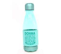 H & H - Botella de agua reutilizable con nombre personalizable, 500 ml, no tóxica, para correr, gimnasio, yoga, al aire libre y acampada