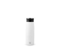 H&H Botella Térmica Inox 18/10, Blanca, Lt 0,45h