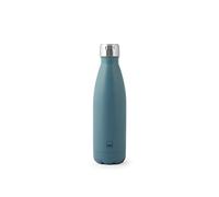 H&H Botella térmica Inoxidable 18/10, Azul Marino, 0,50 l