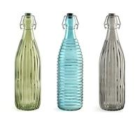 H&H Botella Vidrio 1 l. Jungle Col. Surtidos