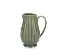 H&H Brocca Lotus De Cerámica De Piedra Verde 1,08 L