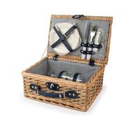 H&h Cesta Picnic Rayas 36 x 26 x 16 cm