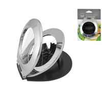H&h Cortador De Huevos Abs Inox 2 Cortes