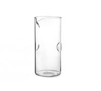 6X H&h Jarras De Vidrio Borosilicato Lt 0,71