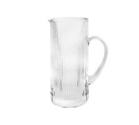 H&H Jarra Venus En Vidrio Rayado Transparente Lt 2