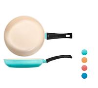H&H Joyful - Sartén antiadherente de aluminio, 26 cm, color verano