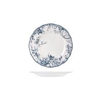 H&H Set 6 Piatti Piani Kensington In Porcellana Cm 27