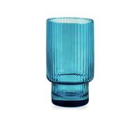 H&H Juego de 6 vasos Bliss azul 45 cl