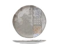 H&H Malaga Set 12 Plano Llano, Stoneware, 26cm