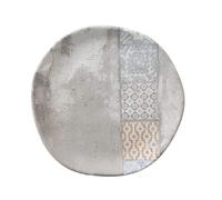 H&H Malaga Set 12 Platos Postre, Stoneware, 20cm