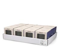 H&H Pack De 12 Vasos De Vidrio Decorados Surtidos Cl. 33