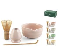 H&H Paquete De 4 Piezas De Té Matcha En Porcelana Asortidos (Color Aleatorio No