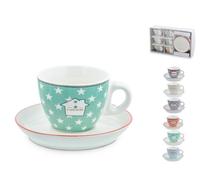H&h Paquete De 6 Tazas De Café Brasserie