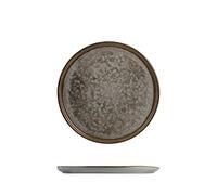 H&H Piatto Frutta Velvet In Stoneware Cm 21