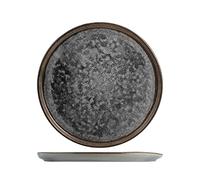 H&H Piatto Piano Velvet In Stoneware Cm 27