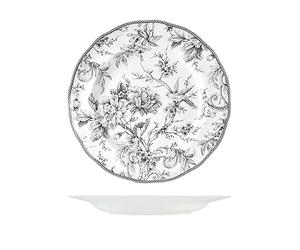 H&H Plato de servir mayfair de porcelana 32,5 cm