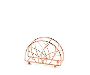 H&H Portatovaglioli In Filo Rame Verticale Cm13X10H