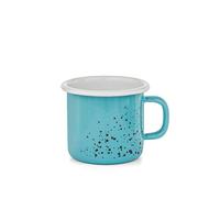 H & H Reactive - Jarra de Hojalata, Esmaltado, Color Azul, 7 cm