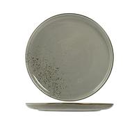 H&H Reactive - Juego de 4 platos para pizza (30,5 cm), color gris