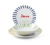 H&h servizio tavola 18 pezzi casa amor