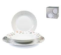 H&H Servizio Tavola 18 Pezzi Ginko