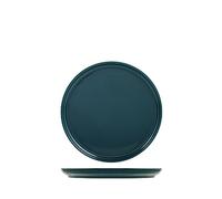 H&H set 12 piatti frutta Stoccolma ottanio cm 22