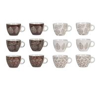 H&h set 12 tazze t michelle in new bone china senza piatto cc230