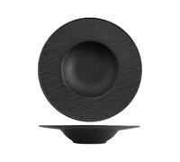 H&H Set 2 Piatti Pasta Skin 28 cm nero