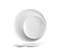 H&h set 2 piatti selection in porcellana 25,7 cm