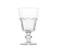 H&H Set 4 Calici In Vetro Flamingo Trasparente Cl18