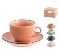 H&h set 4 tazze te' pearl assortite 200 cc