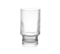 H&H Set 6 Bicchieri Bliss Trasparenti Cl 45