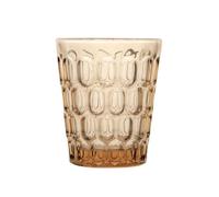 H&H set 6 bicchieri Blow in vetro colorato arancio cl 32