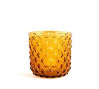 Set H&H Nuevo Murano 6 Vasos, Vidrio, Ámbar, Cl30
