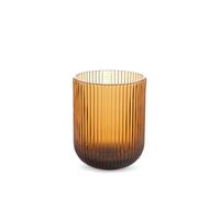 H&H Set 6 Bicchieri Peony Amber Cl28