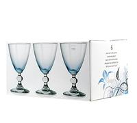 H&H Set 6 Calici Splendor Cielo In Vetro Cl 17