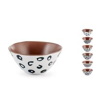 H&H Set 6 Ciotole Avana Cm16