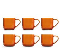H&H Set 6 Mug Modern Ambra Cc220