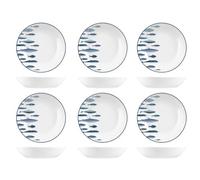 H&H Set 6 Piatti Fondi Atlantic Cm20