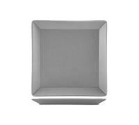 H&H Set 6 Piatti Frutta Osaka In Stoneware Grigio Cm 18X18