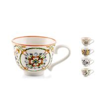 H&h set 6 tazze t faenza cc 220
