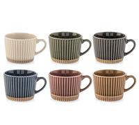 H&h set 6 tazze t land in new bone china cc 200