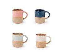 H&h set 8 tazze te coastal vibes cc 220